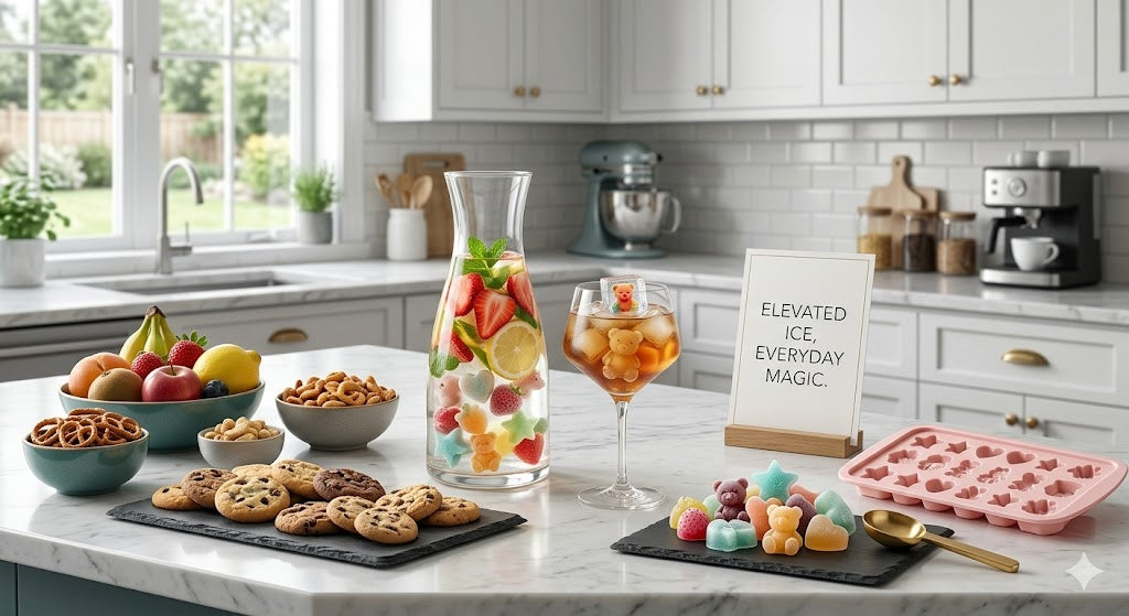 Reusable 66-Cavity Cute Shape Silicone Mold – Easy-Release Tray for Baking, Chocolate, Gummy & Ice Cube Making
